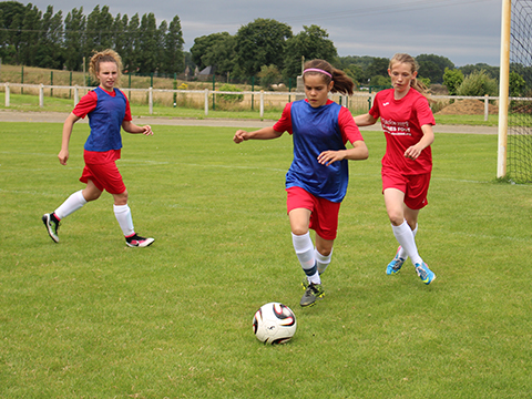 Stage de foot féminin, stage de foot pour filles